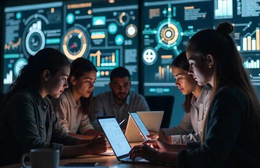 Users engaging with the Eporer platform on digital devices, showcasing a vibrant community and tools for personal development and skill-building.